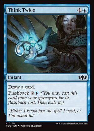 Think Twice<br /><span class="collector-number">Collector No. 168</span>