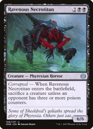 Ravenous Necrotitan<br /><span class="collector-number">Collector No. 106</span>