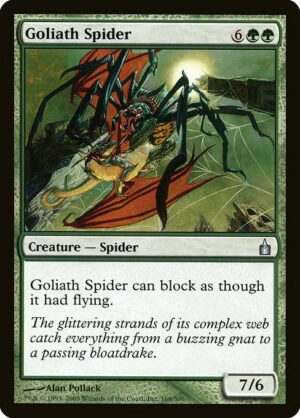 Goliath Spider - Foil<br /><span class="collector-number">Collector No. 168</span>