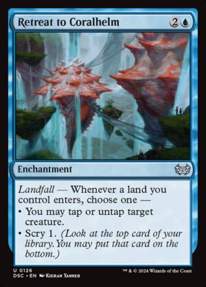 Retreat to Coralhelm<br /><span class="collector-number">Collector No. 126</span>