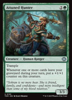 Attuned Hunter - Foil<br /><span class="collector-number">Collector No. 135</span>