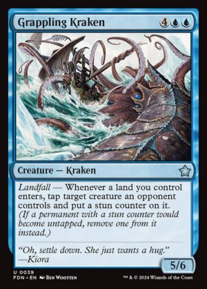 Grappling Kraken<br /><span class="collector-number">Collector No. 39</span>