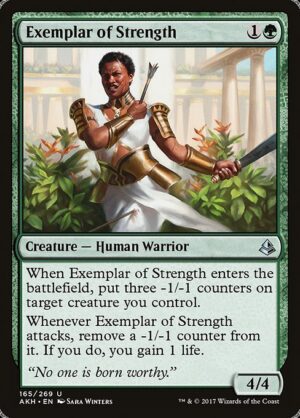 Exemplar of Strength<br /><span class="collector-number">Collector No. 165</span>
