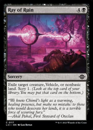 Ray of Ruin<br /><span class="collector-number">Collector No. 117</span>