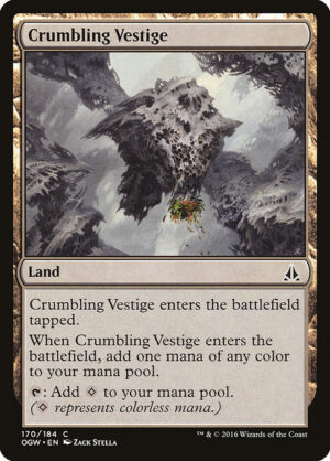 Crumbling Vestige<br /><span class="collector-number">Collector No. 170</span>