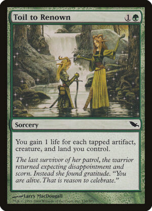 Toil to Renown<br /><span class="collector-number">Collector No. 130</span>