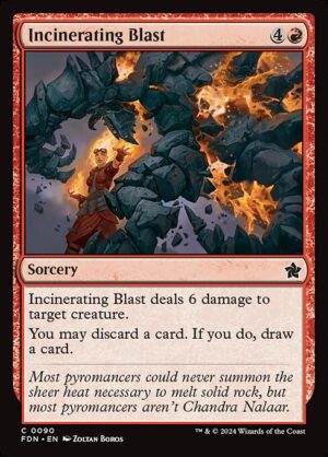 Incinerating Blast<br /><span class="collector-number">Collector No. 90</span>