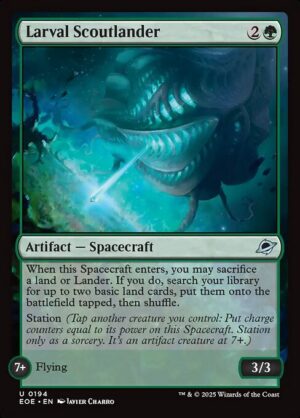 Larval Scoutlander<br /><span class="collector-number">Collector No. 194</span>