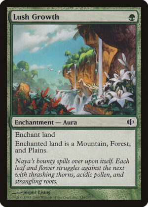 Lush Growth<br /><span class="collector-number">Collector No. 136</span>