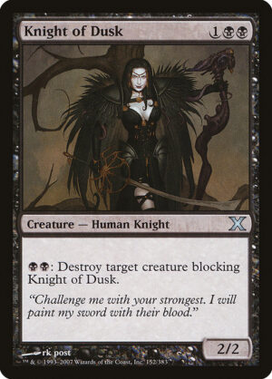 Knight of Dusk<br /><span class="collector-number">Collector No. 152</span>