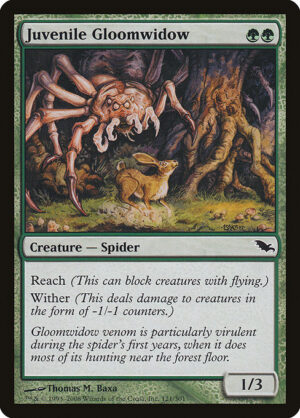 Juvenile Gloomwidow<br /><span class="collector-number">Collector No. 121</span>
