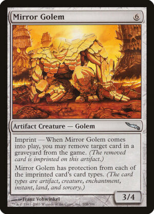 Mirror Golem<br /><span class="collector-number">Collector No. 208</span>