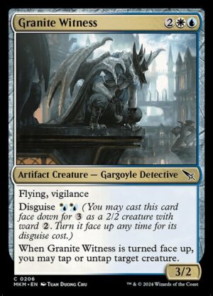 Granite Witness<br /><span class="collector-number">Collector No. 206</span>