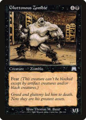 Gluttonous Zombie<br /><span class="collector-number">Collector No. 151</span>