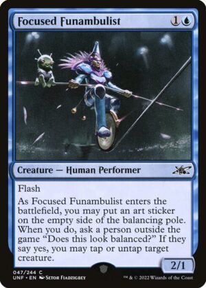 Focused Funambulist<br /><span class="collector-number">Collector No. 47</span>