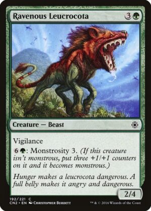 Ravenous Leucrocota<br /><span class="collector-number">Collector No. 192</span>