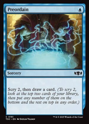 Preordain<br /><span class="collector-number">Collector No. 161</span>
