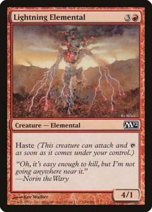 Lightning Elemental<br /><span class="collector-number">Collector No. 149</span>