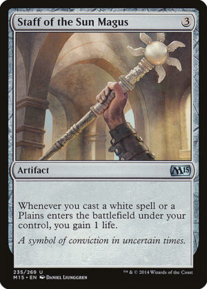 Staff of the Sun Magus<br /><span class="collector-number">Collector No. 235</span>