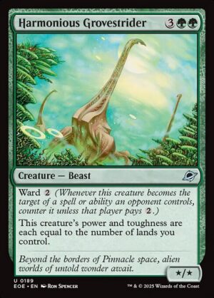 Harmonious Grovestrider<br /><span class="collector-number">Collector No. 189</span>