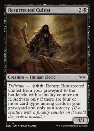Resurrected Cultist<br /><span class="collector-number">Collector No. 115</span>