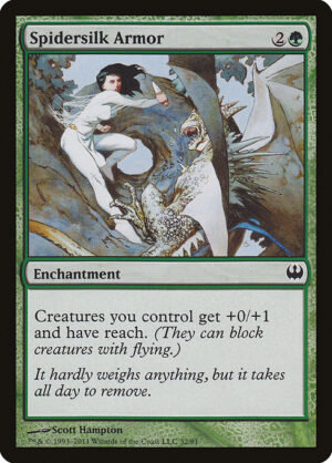 Spidersilk Armor<br /><span class="collector-number">Collector No. 32</span>