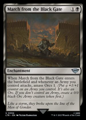 March from the Black Gate<br /><span class="collector-number">Collector No. 94</span>