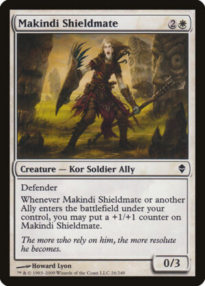Makindi Shieldmate<br /><span class="collector-number">Collector No. 26</span>