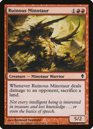 Ruinous Minotaur<br /><span class="collector-number">Collector No. 145</span>