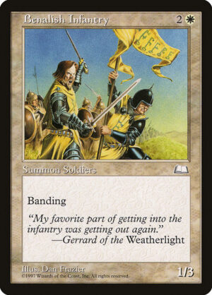 Benalish Infantry<br /><span class="collector-number">Collector No. 8</span>