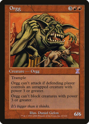 Orgg<br /><span class="collector-number">Collector No. 67</span>