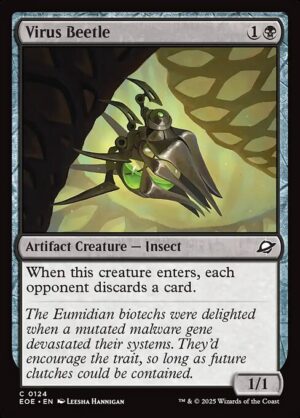 Virus Beetle<br /><span class="collector-number">Collector No. 124</span>
