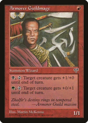 Armorer Guildmage<br /><span class="collector-number">Collector No. 156</span>