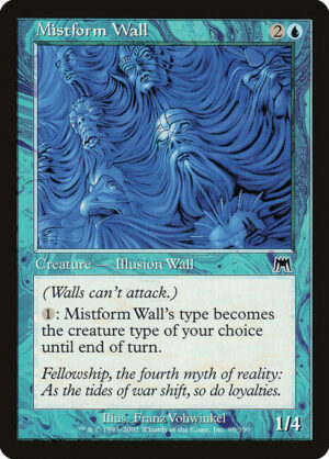 Mistform Wall<br /><span class="collector-number">Collector No. 99</span>