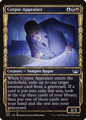 Corpse Appraiser<br /><span class="collector-number">Collector No. 302</span>