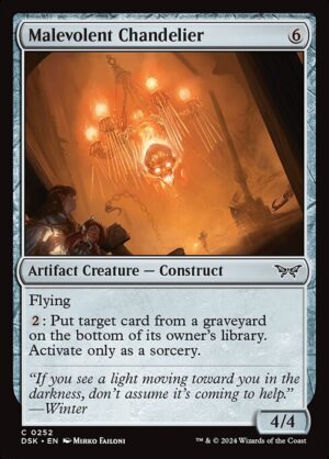 Malevolent Chandelier<br /><span class="collector-number">Collector No. 252</span>