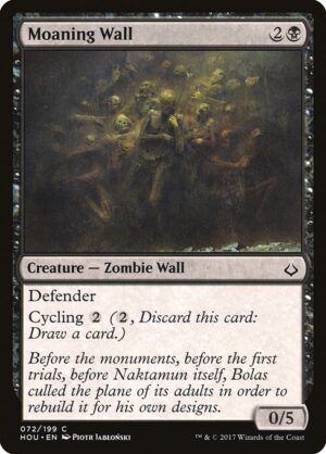 Moaning Wall<br /><span class="collector-number">Collector No. 72</span>
