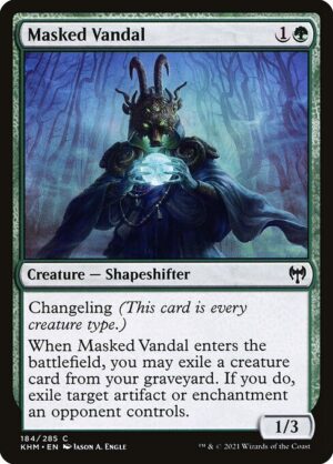 Masked Vandal<br /><span class="collector-number">Collector No. 184</span>