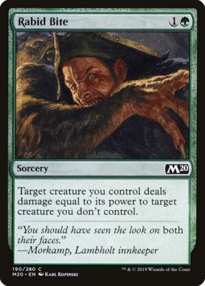 Rabid Bite<br /><span class="collector-number">Collector No. 190</span>