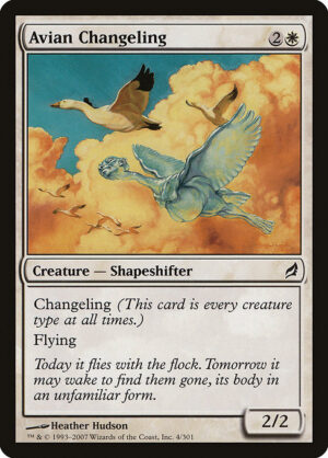 Avian Changeling<br /><span class="collector-number">Collector No. 4</span>
