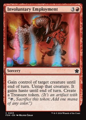 Involuntary Employment<br /><span class="collector-number">Collector No. 203</span>