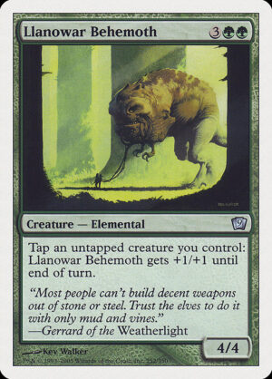 Llanowar Behemoth<br /><span class="collector-number">Collector No. 252</span>