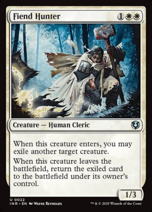 Fiend Hunter<br /><span class="collector-number">Collector No. 22</span>