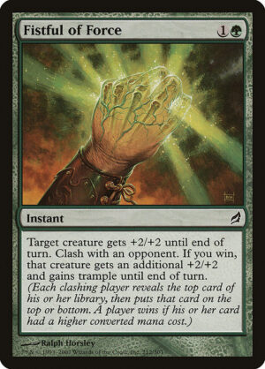 Fistful of Force<br /><span class="collector-number">Collector No. 212</span>