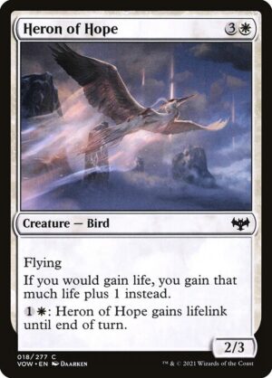 Heron of Hope<br /><span class="collector-number">Collector No. 18</span>