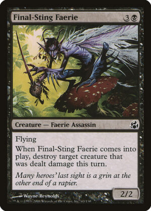 Final-Sting Faerie<br /><span class="collector-number">Collector No. 63</span>