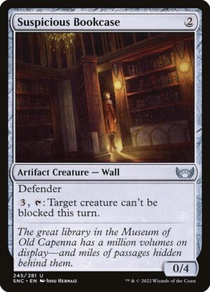 Suspicious Bookcase<br /><span class="collector-number">Collector No. 245</span>