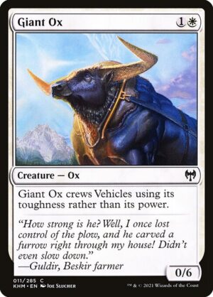 Giant Ox<br /><span class="collector-number">Collector No. 11</span>