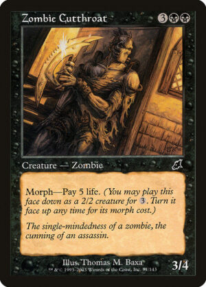 Zombie Cutthroat<br /><span class="collector-number">Collector No. 81</span>