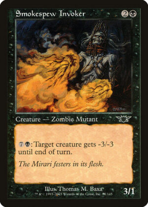 Smokespew Invoker<br /><span class="collector-number">Collector No. 81</span>